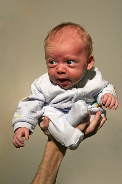 [ He is heavy now! ]
